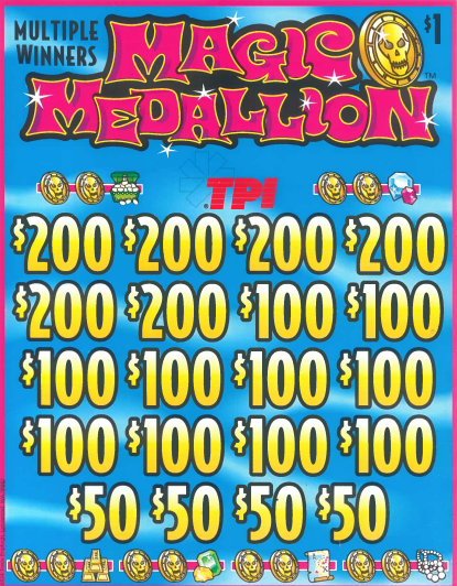 Magic Medallion  7032L  75% Payout