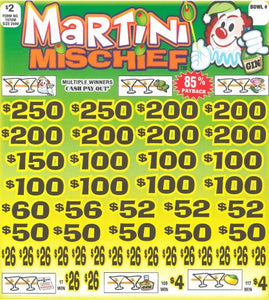 Martini Mischief 7070M  85% Payout