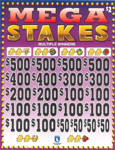 Mega Stakes  7654S  75% Payout