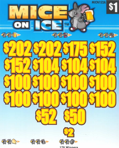 Mice On Ice  MICN152A 79.23% Payout