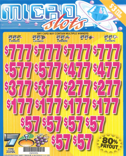 Micro Slots  2331DL  80% Payout