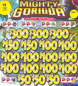Mightly Gorilla  7749Q  74% Payout