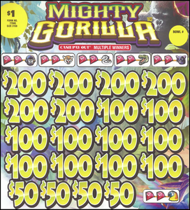 MIghty Gorilla  7750Q 3159 Cards