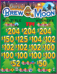 Once In A Brew Moon  7424L  75.7% Payout