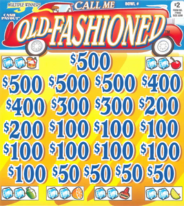 $2 Old Fashioned   7764Q  75% Payout