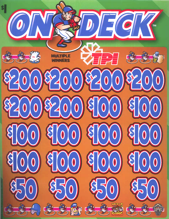 On Deck  7771P   75% Payout