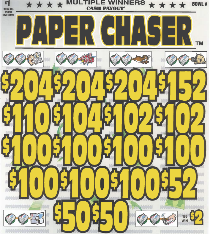 Paper Chaser  7185R 75.97% Payout