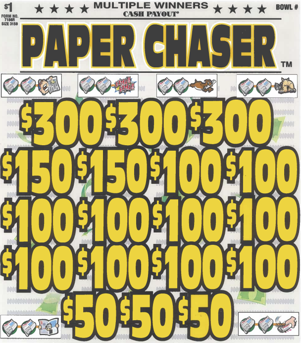 Paper Chaser   7186R  74% Payout
