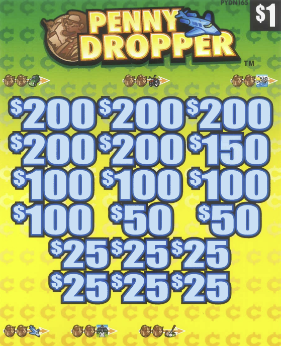 Penny Dropper  PYDN165  77.32% Payout
