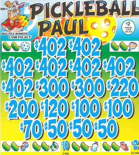 Pickleball Paul 7147M 75.5% Payout