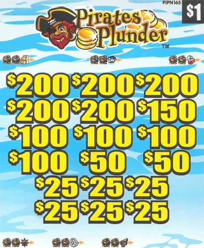 Pirates Plunder PIPN165  77.32% Payout