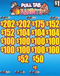Pull-Tab Bandits  PTSN152  79.23% Payout