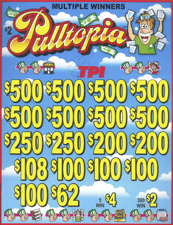 Pulltopia 7605R  76% Payout