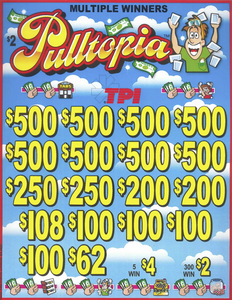 Pulltopia 7605R  76% Payout
