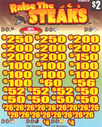 Raise The Steaks RTSN421A  85% Payout