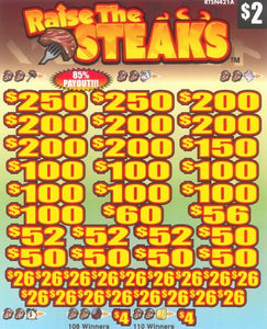 Raise The Steaks RTSN421A  85% Payout
