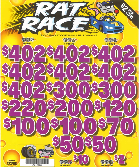 Rat Race  2237BK  75.4% Payout