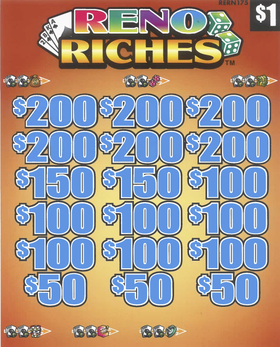Reno Riches   RERN175  74.18% Payout