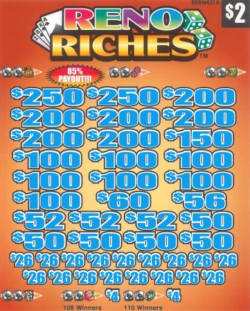 Reno Riches  RERN421A  85% Payout