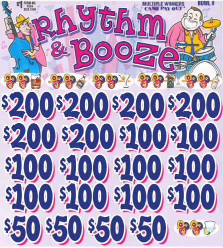 Rhythm & Booze   YS54  75.9% Payout
