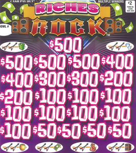 Riches Rock  7330S 75% Payout