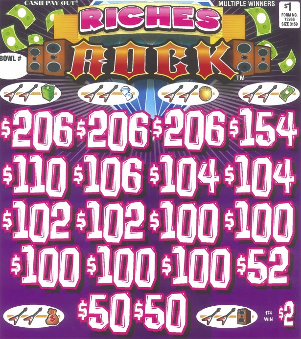 Riches Rock  7326S 75.97% Payout