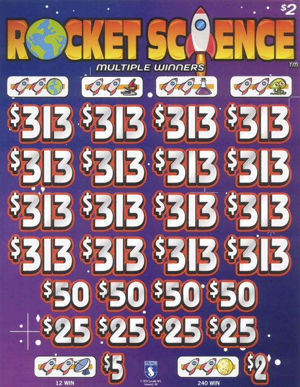 $2 Rocket Science   7893P  74.59% Payout
