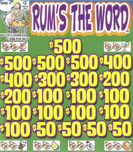 Rums The Word 7004S  75% Payout