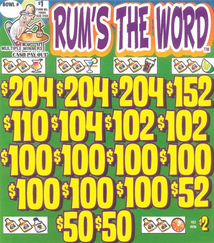 Rum's The Word  7000S 75.97% Payout