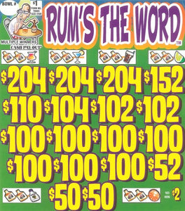 Rum's The Word  7000S 75.97% Payout