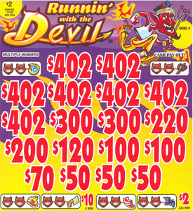 Runnin' With The Devil  7171M 75.5% Payout