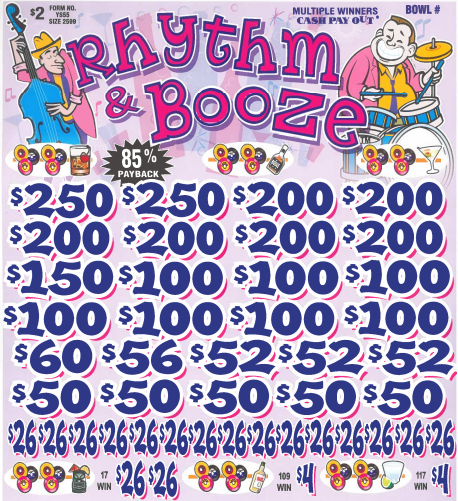 Rythm & Booze  YS55   85% Payout
