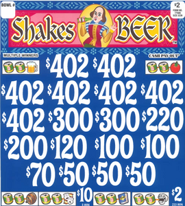Shakes Beer  7758Q  75.5% Payout