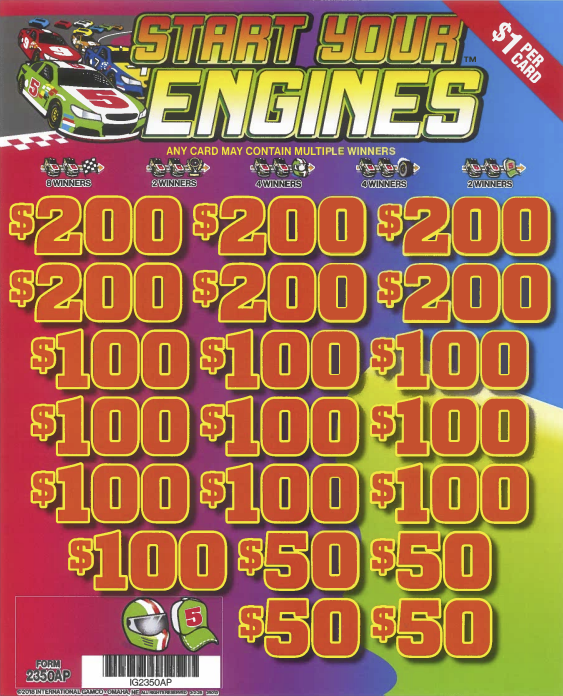 Start Your Engines  2350AP 75.35% Payout