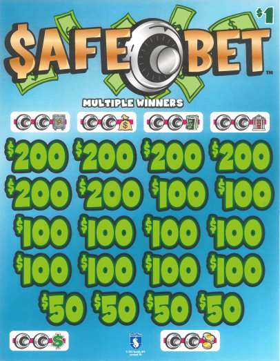 Safe Bet 7443L 75.95% Payout