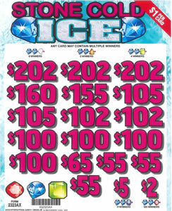 Stone Cold Ice 2323AX  75.04% Payout