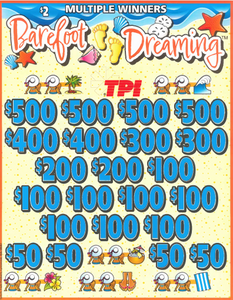 Barefoot Dreaming   7200L   75% Payout