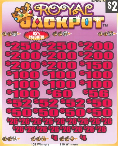 Royal Jackpot   RJPN421A  85% Payout