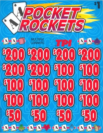 Pocket Rockets 7409L  75% Payout