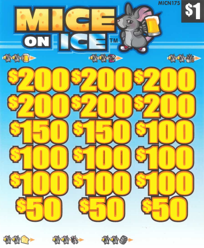 Mice On Ice MICN175  BLTN175     74.18% Payout