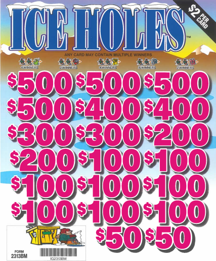 Ice Holes 2313BM    74.9% Payout