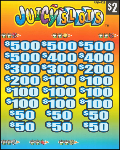 Juicy Slots JUSN428  76.75% Payout