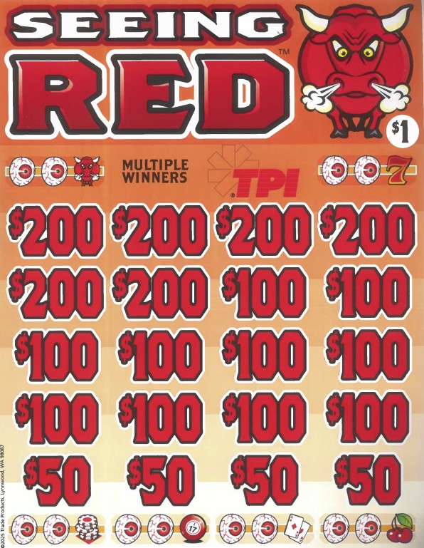 Seeing Red  7528S  75% Payout