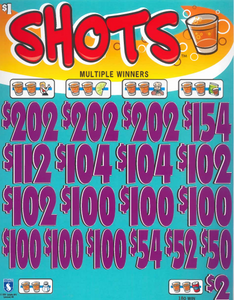 Shots  7716J  75.95% Payout