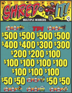 Shred It! 7559P  75% Payout
