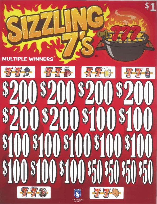 Sizzling 7's   7668S   75.9% Payout