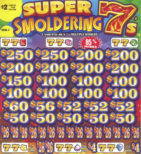 Smoldering 7's   7743Q  85% Payout