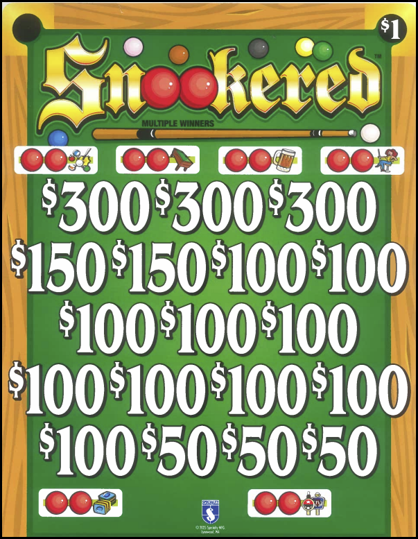 Snookered  7241Q   74% Payout
