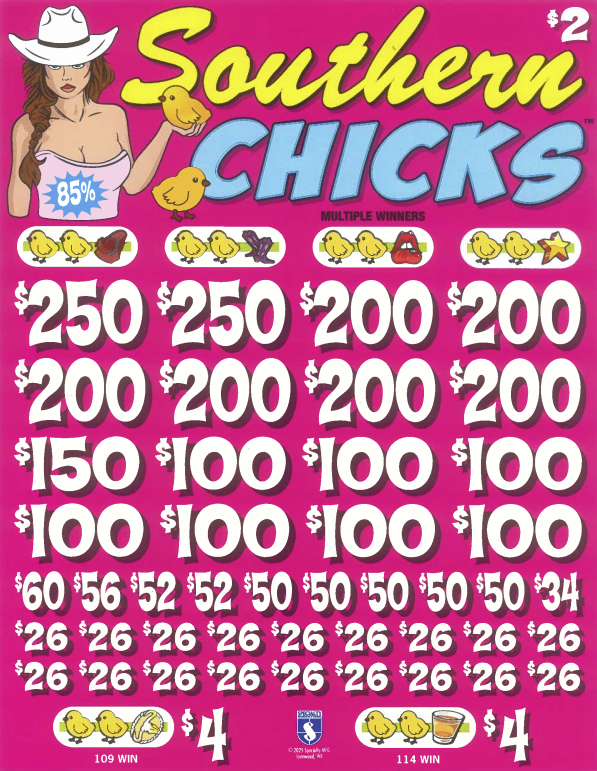 Southern Chicks 7253Q   85% Payout