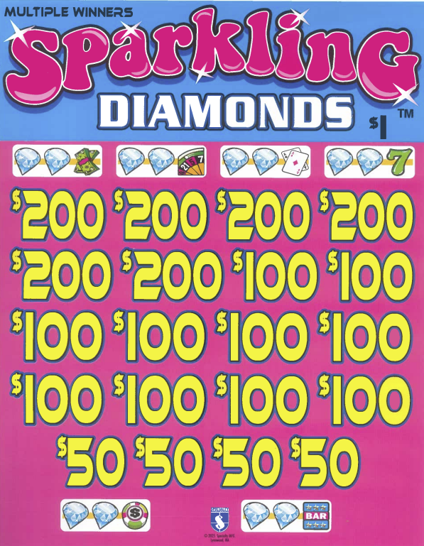 Sparkling Diamonds  7072S   75.9% Payout